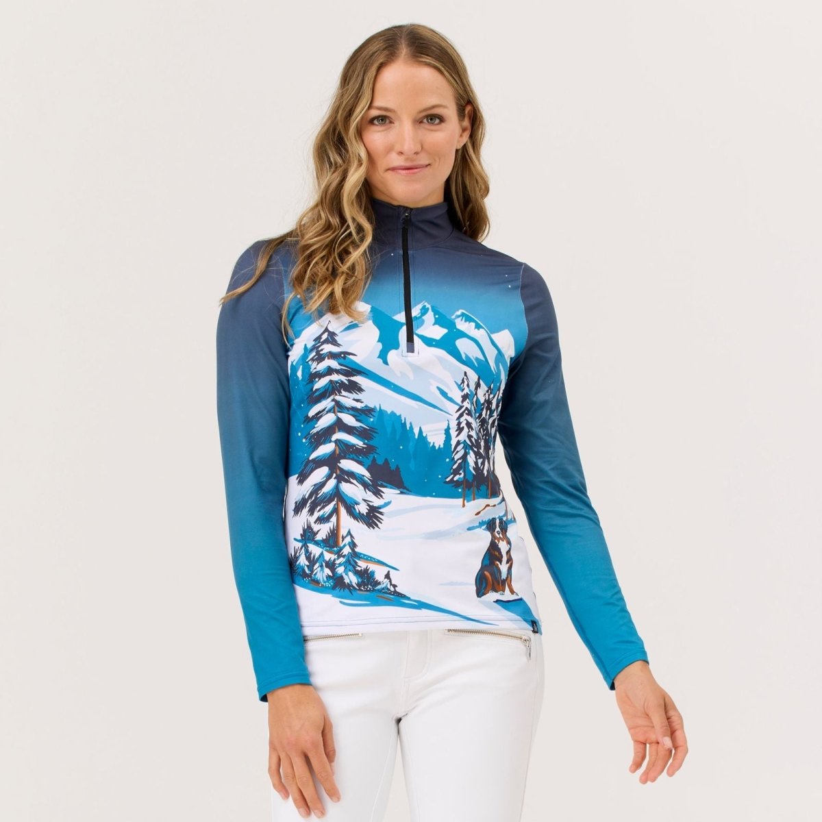Krimson Klover - Snow Hounds Top Baselayer Damen - teal - KK-F25826-922-XS - Sportbrands24