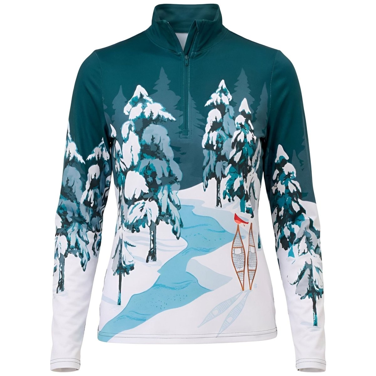 Krimson Klover - Whiteout Top Baselayer Damen - dark moss - KK-F25827-930-XS - Sportbrands24