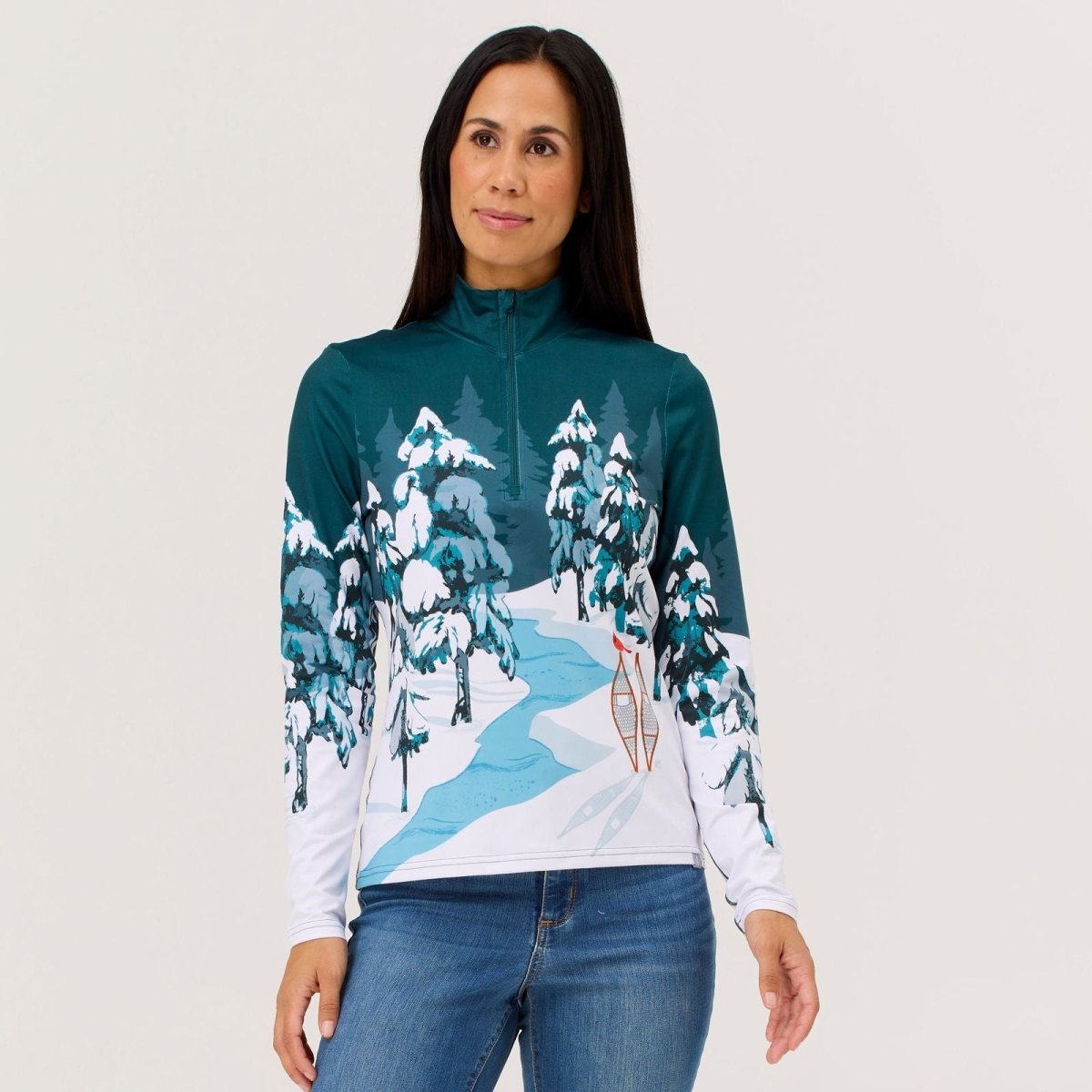 Krimson Klover - Whiteout Top Baselayer Damen - dark moss - KK-F25827-930-XS - Sportbrands24