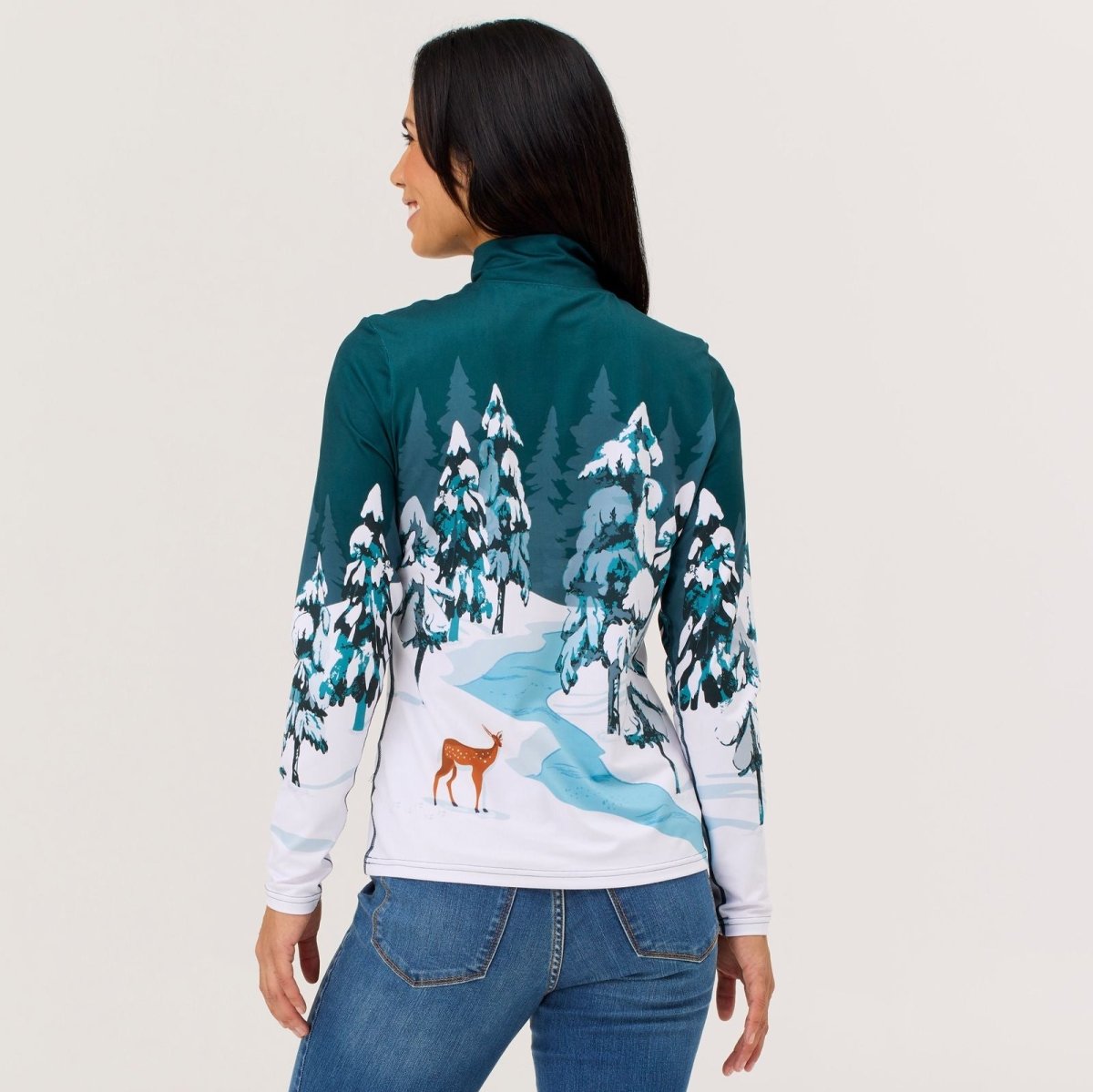 Krimson Klover - Whiteout Top Baselayer Damen - dark moss - KK-F25827-930-XS - Sportbrands24