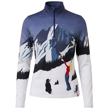 Krimson Klover - Powder Hound Top Baselayer Damen - navy - KK-F25830-945-XS - Sportbrands24