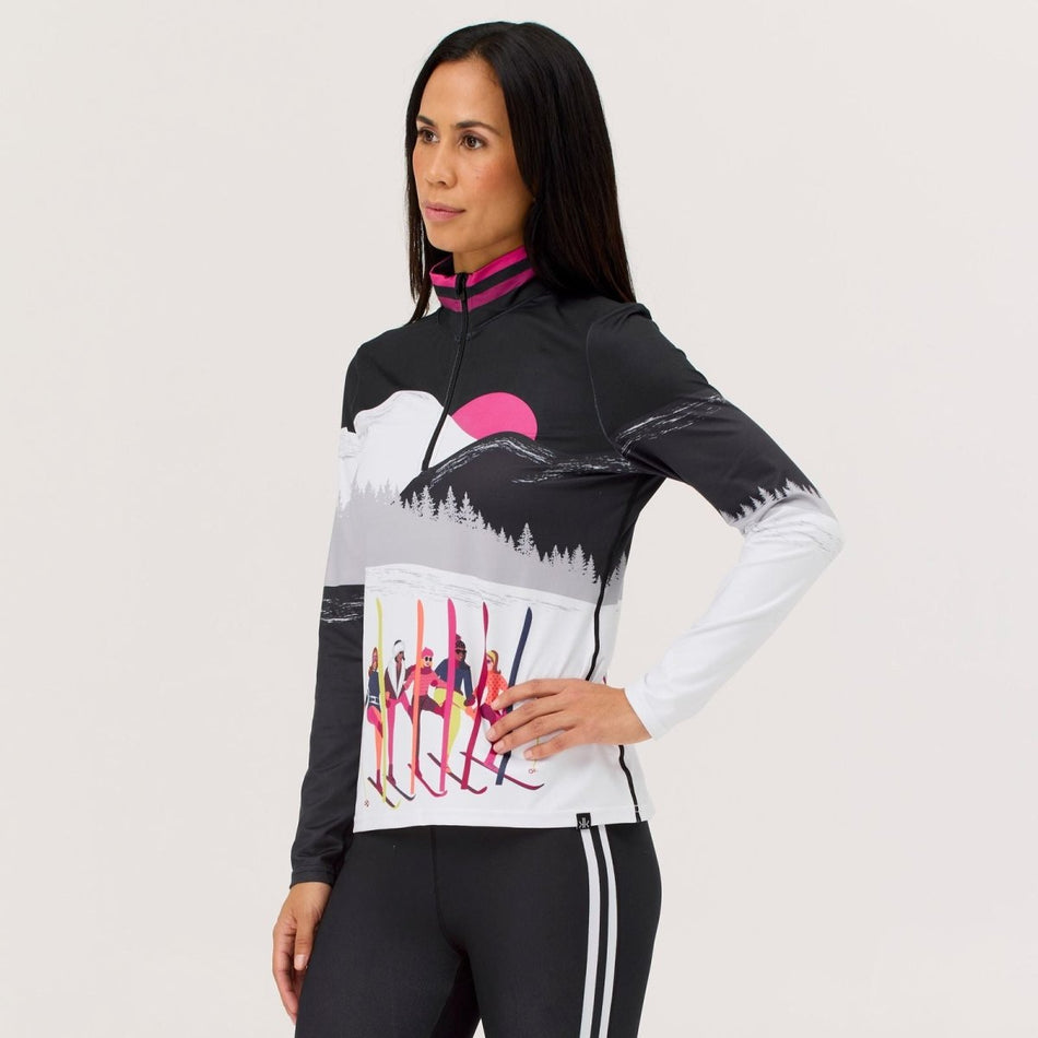 Amiche Baselayer Damen - black