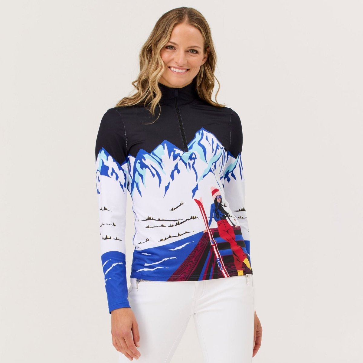 Krimson Klover - Apres Anyone Top Baselayer Damen - multi - KK-F25835-941-XS - Sportbrands24