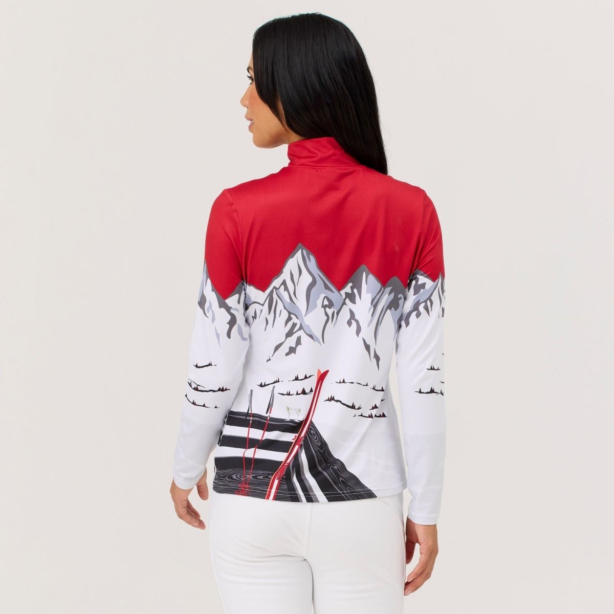 Krimson Klover - Apres Anyone Top Baselayer Damen - racing red - KK-F25835-942-XS - Sportbrands24