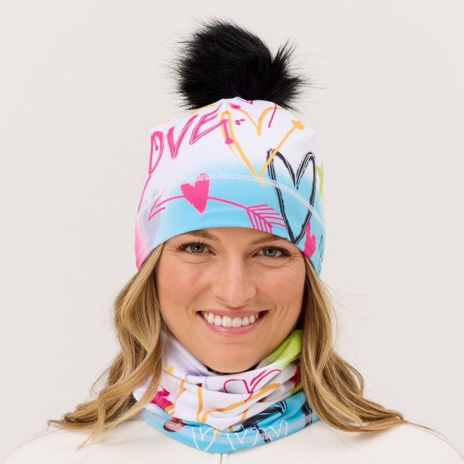 Krimson Klover - Illustrated Beanie Mütze Damen - graffiti girls multi - KK-F25900-918-OS - Sportbrands24