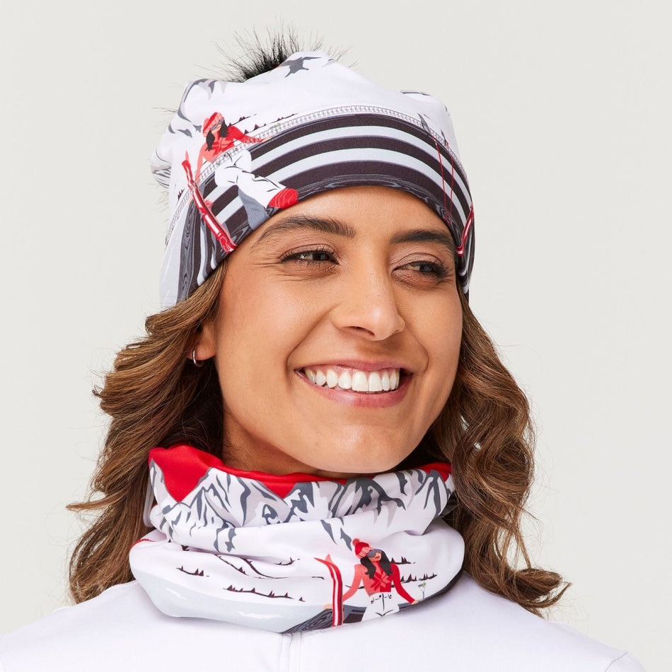 Krimson Klover - Illustrated Beanie Mütze Damen - apres anyone racing red - KK-F25900-942-OS - Sportbrands24