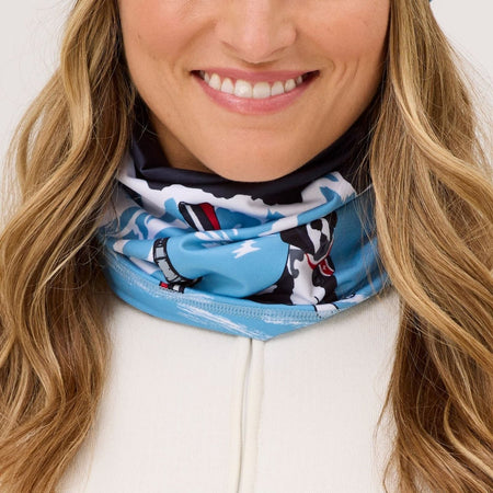 Krimson Klover - Illustrated Gaiter Schlauchschal Damen - bernie navy - KK-F25902-932-OS - Sportbrands24