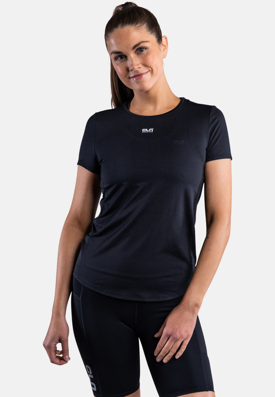 CLN Athletics - Feather T-Shirt Damen - black - CLN - 3130 - 00 - XS - Sportbrands24