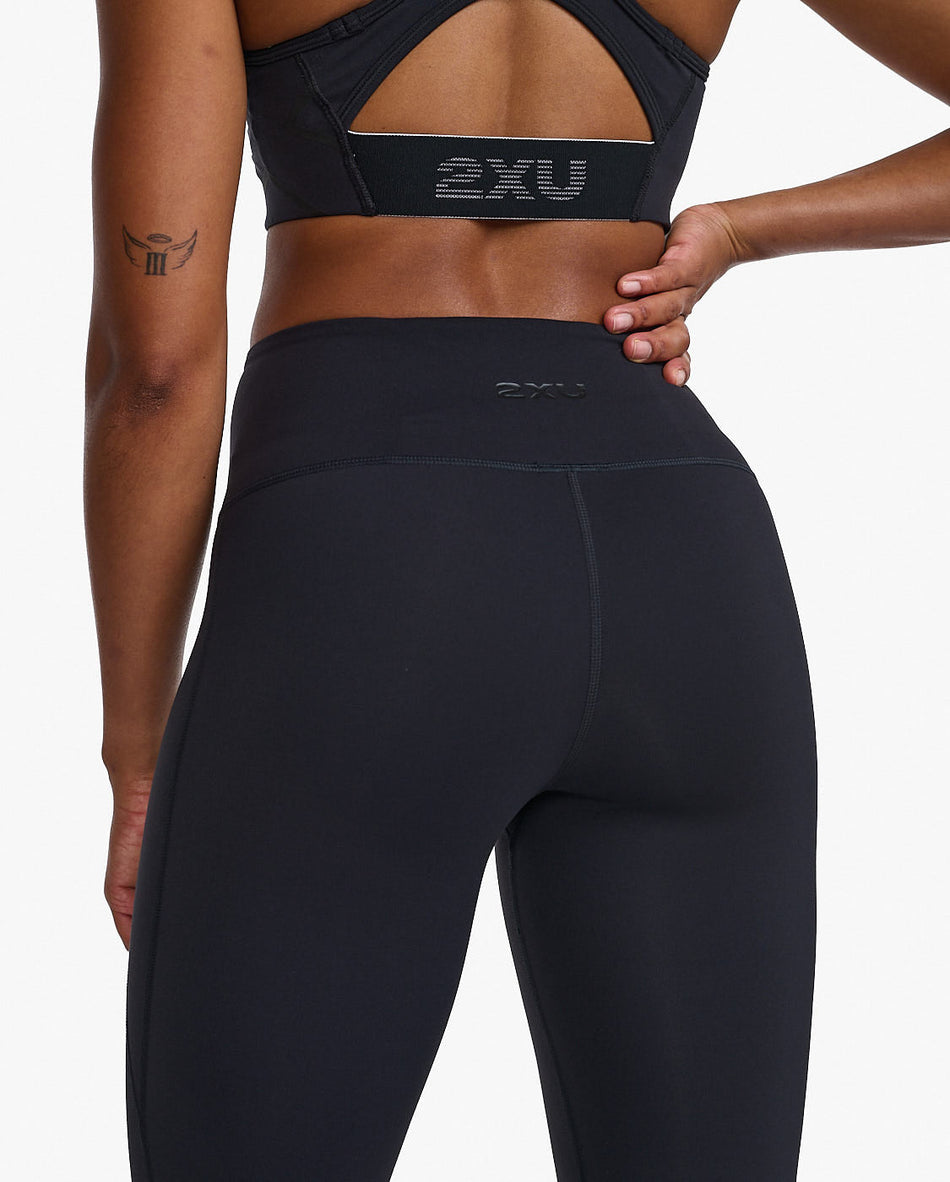 2XU - Form Hi - Rise Compression 7/8 Tights Damen - black/black - 2X - WA7303B - BLK/BLK - XXS - Sportbrands24