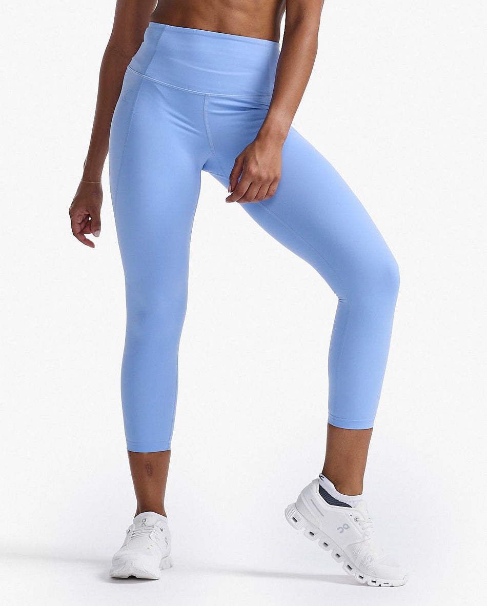 2XU - Form Hi - Rise Compression 7/8 Tights Damen - hydrangea/hydrangea - 2X - WA7303B - HYG/HYG - XXS - Sportbrands24