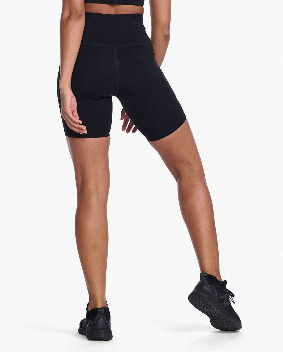 2XU - Form Stash Hi - Rise Fitnessshorts Damen - black/black - 2X - WA6907B - BLK/BLK - XS - Sportbrands24