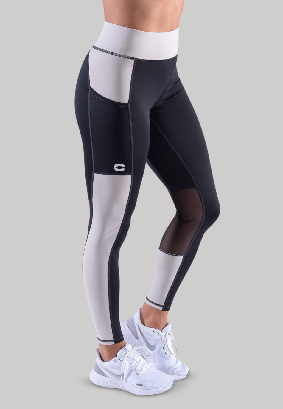 CLN Athletics - Freedom Tights Damen - Moon grey - CLN - 3101 - 74 - XS - Sportbrands24