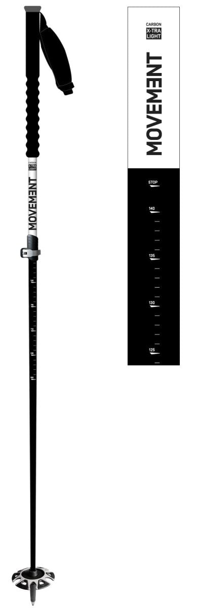 Movement - FREESKI CARBON 2 Skistöcke - MOV-D-21321BKWT - Sportbrands24