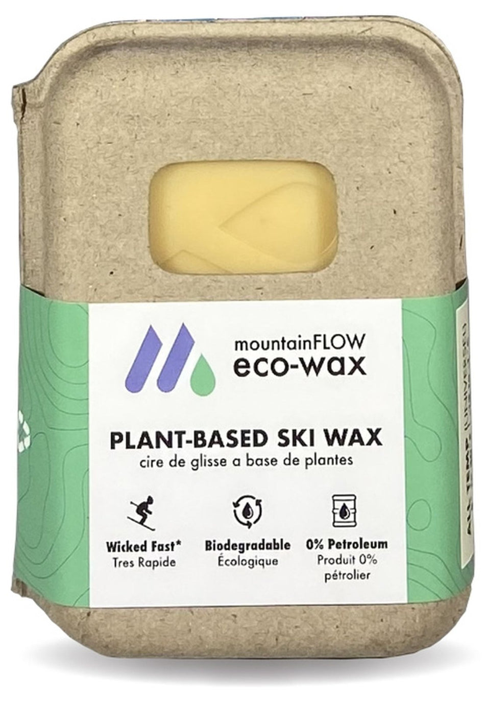 Mountainflow - HOT WAX Bio - Skiwachs - MTN - HW - AT - 130 - Sportbrands24