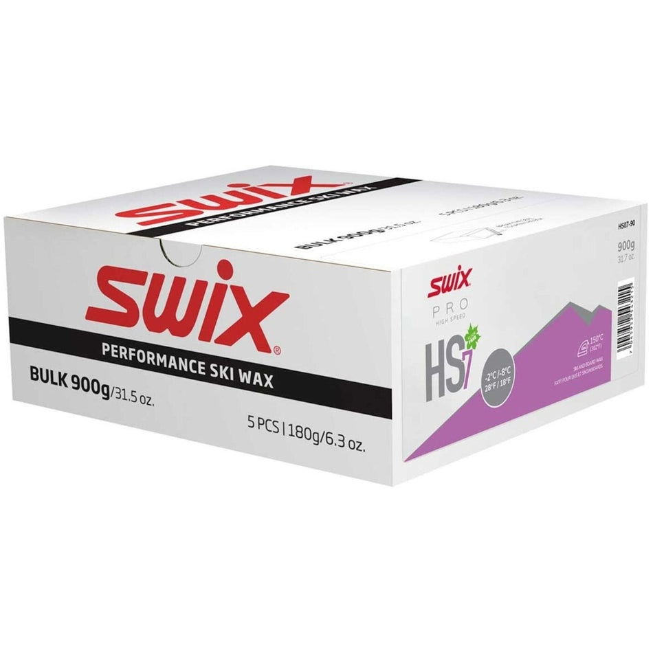 Swix - HS7 Violet, - 2°C/ - 8°C Gleitwachs - HS7 Violet - 2°C/ - 8°C, 900g - SX-HS07-90 - Sportbrands24