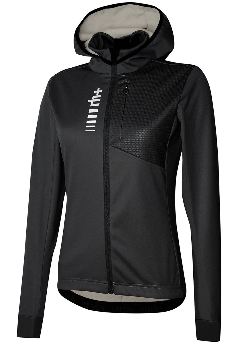 RH+ - Hooded Soft Shell W Jacket Radjacke Damen - black - RHB-ICD0903-900-XS - Sportbrands24