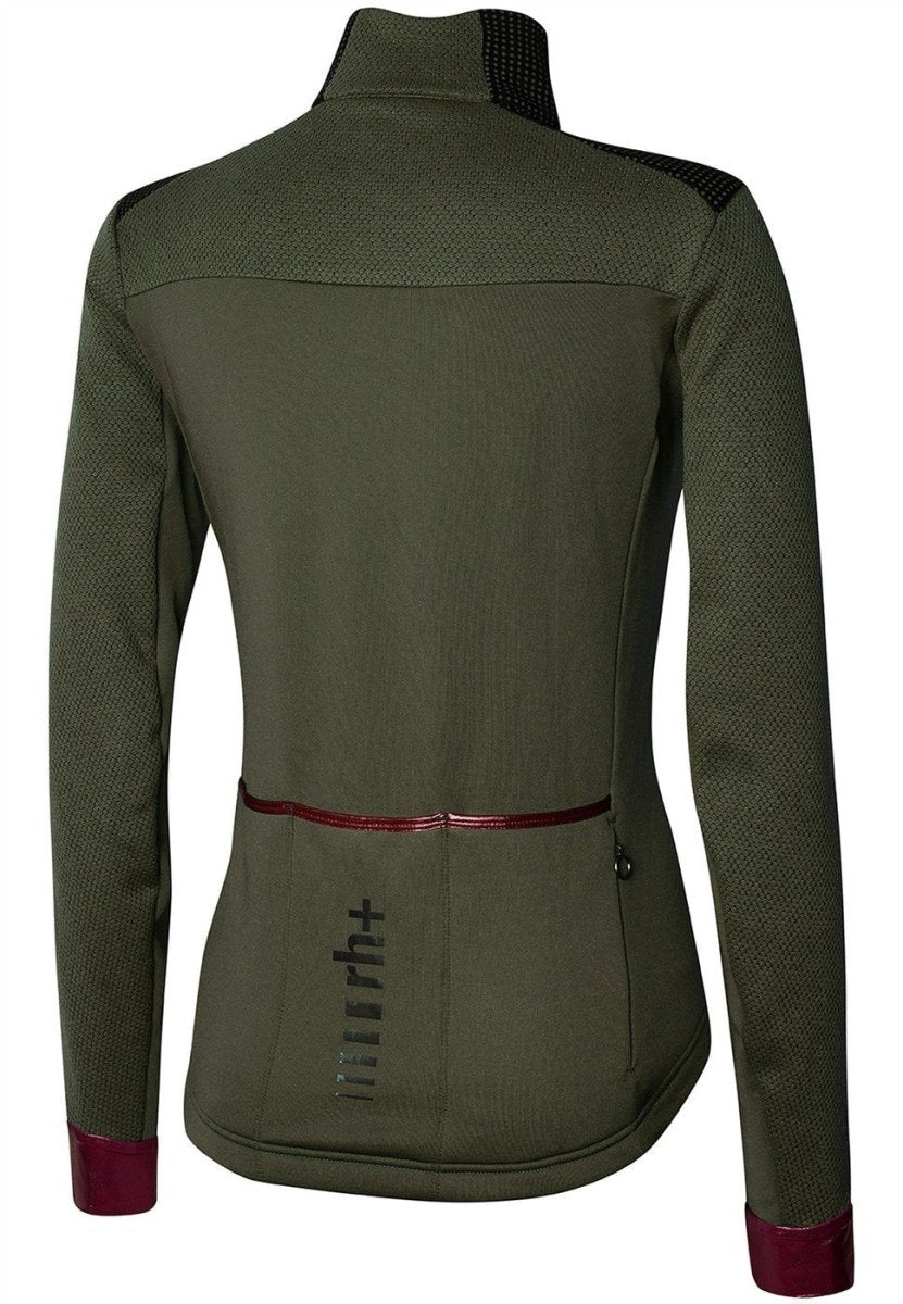 RH+ - Thermo W Jersey Radtrikot Damen - fir green/plummy - RHB - ICD0905 - 124 - XS - Sportbrands24