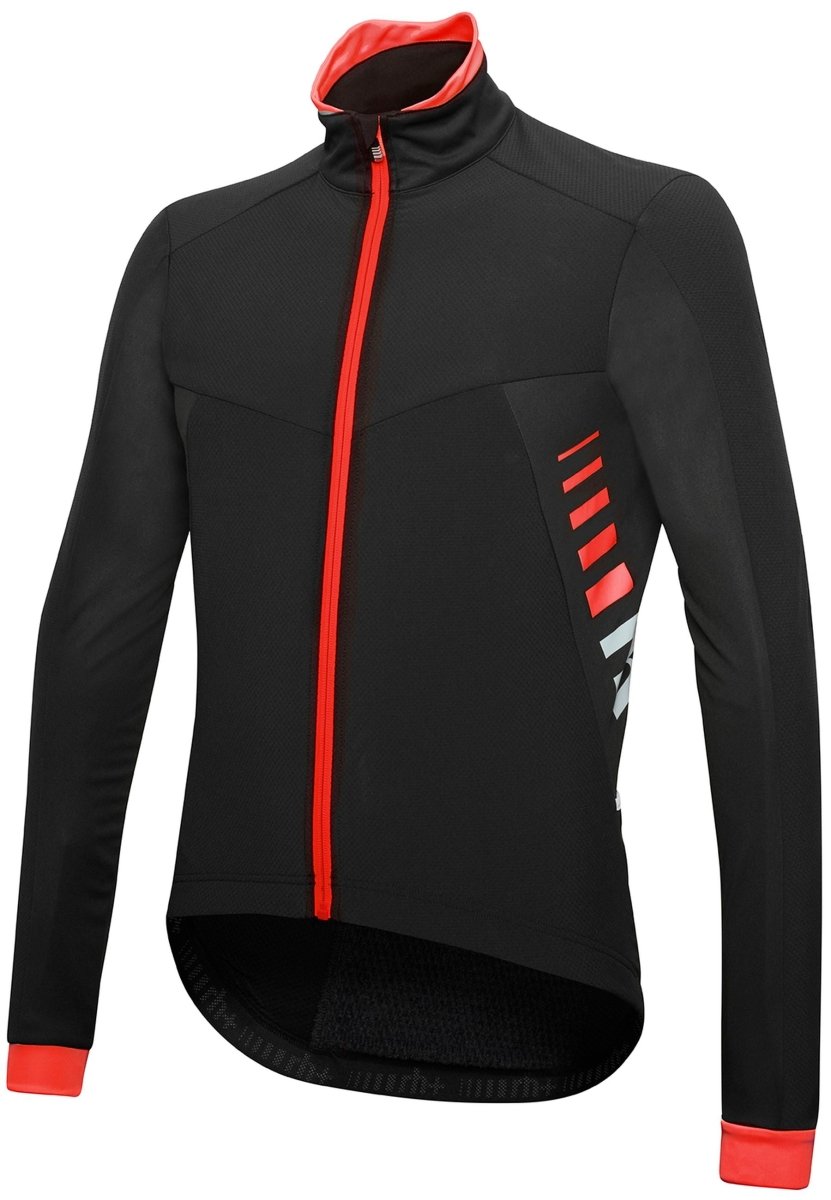 RH+ - Logo Alfa Padded Jkt Fahrradjacke Herren - black/red code/reflex - RHB-ICU0681-R97-XL - Sportbrands24