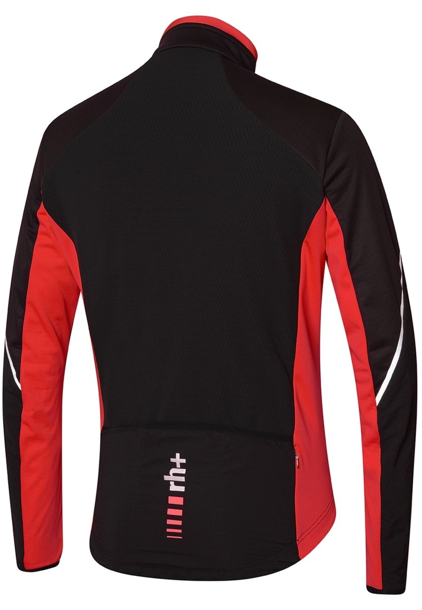 RH+ - Alpha Padded Jakt Radjacke Herren - black/red code - RHB-ICU0883-916-S - Sportbrands24