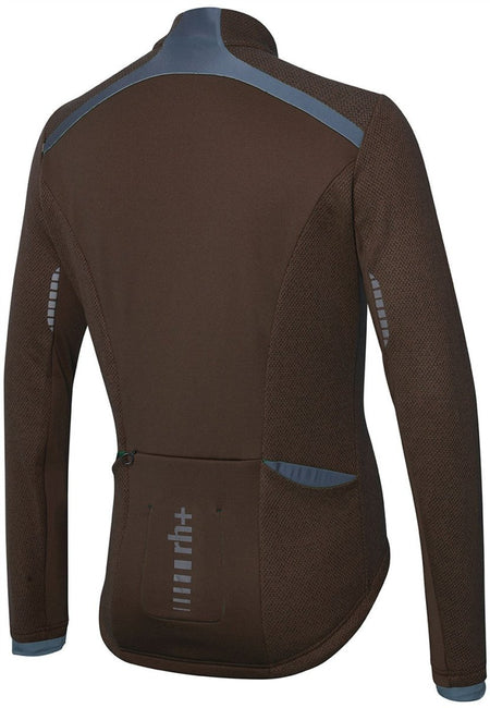 RH+ - All Road Sweater Radtrikot Herren - espresso/ardesia - RHB - ICU0892 - 575 - S - Sportbrands24