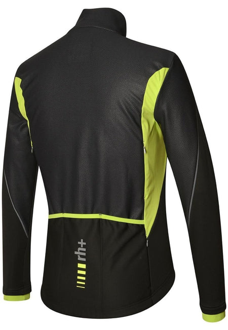 RH+ - Reflex Jacket Radjacke Herren - black/acid lime - RHB-ICU0960-962-S - Sportbrands24