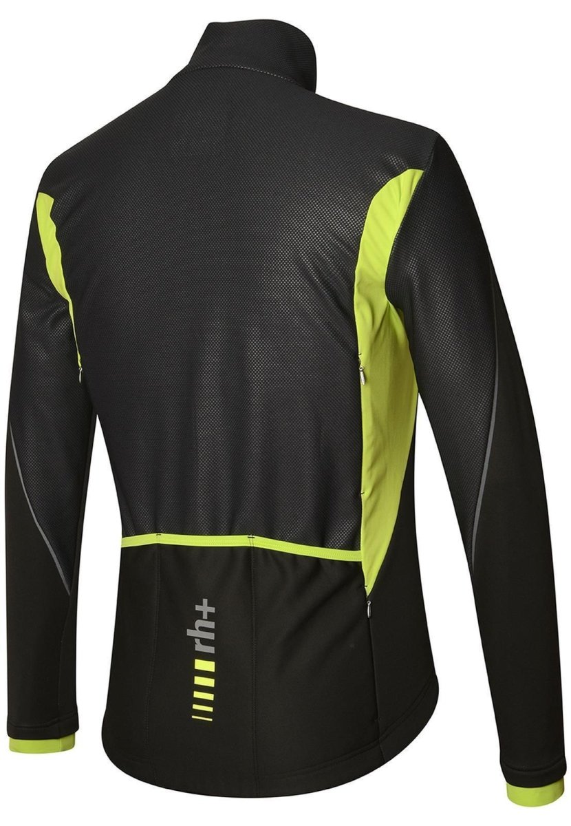 RH+ - Reflex Jacket Radjacke Herren - black/acid lime - RHB-ICU0960-962-S - Sportbrands24