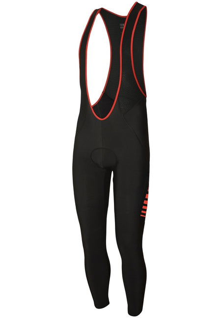 RH+ - Nordic Bibtight Radhose Herren - black/red code - RHB-ICU0969-916-S - Sportbrands24