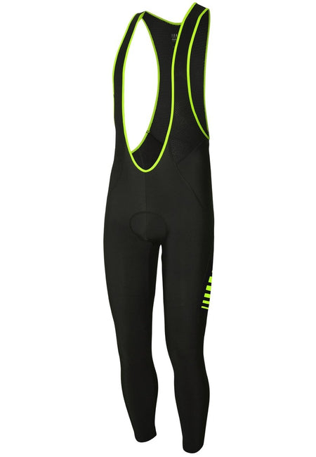 RH+ - Nordic Bibtight Radhose Herren - black/acid lime - RHB - ICU0969 - 962 - M - Sportbrands24