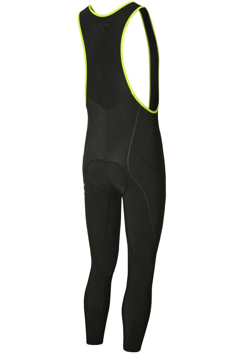RH+ - Nordic Bibtight Radhose Herren - black/acid lime - RHB-ICU0969-962-S - Sportbrands24