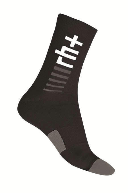 RH+ - Logo Thermolite Sock 15 Radsocke - black/dark grey - RHB-ICX9179-94F-XXL - Sportbrands24