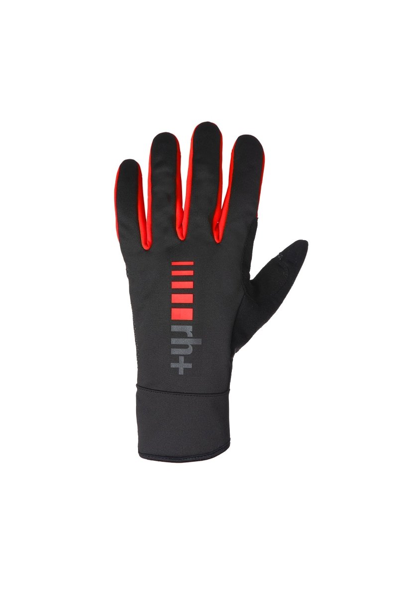 RH+ - Soft Shell Glove Radhandschuhe - black/red - RHB - ICX9215 - 930 - L - Sportbrands24