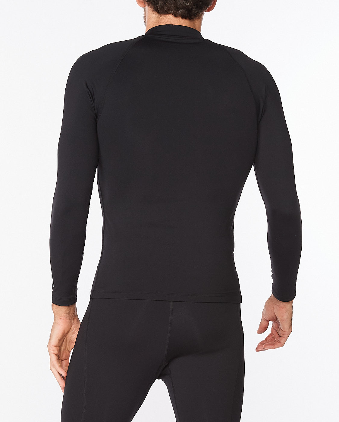 2XU - Ignition Compression Long Sleeve Herren - black/silver - 2X - MA6404A - BLK/SIL - S - Sportbrands24