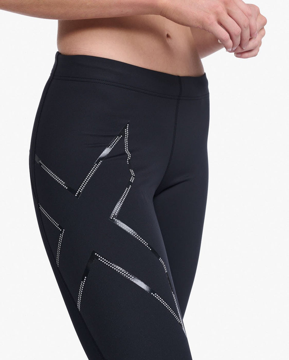 2XU - Ignition Shield Comp Tights Damen - black/black reflective - 2X - WA6312B - BLK/BRF - XS - Sportbrands24