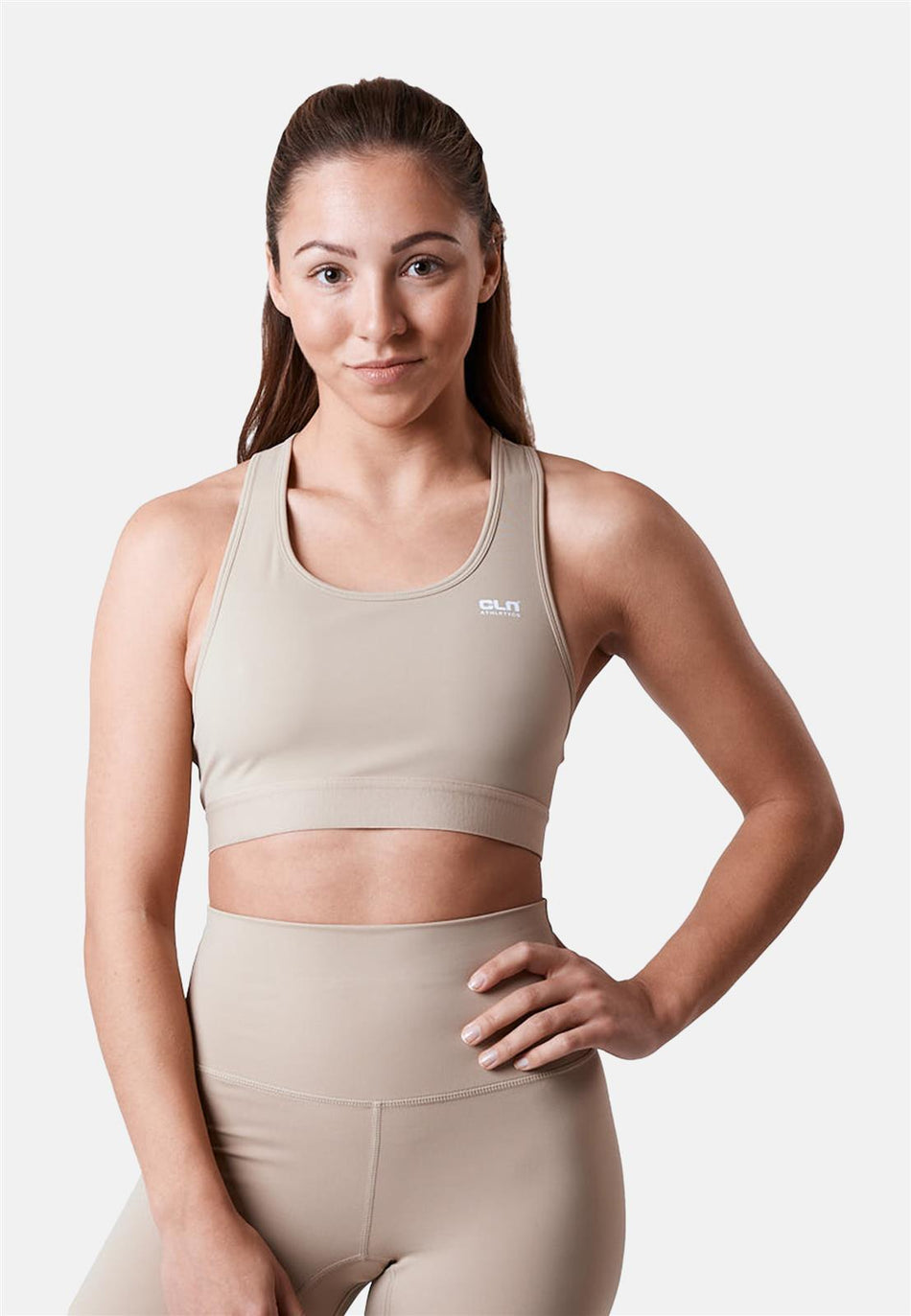 CLN Athletics - Inhale Sport - BH Damen - beige - CLN - 3129 - 49 - XS - Sportbrands24