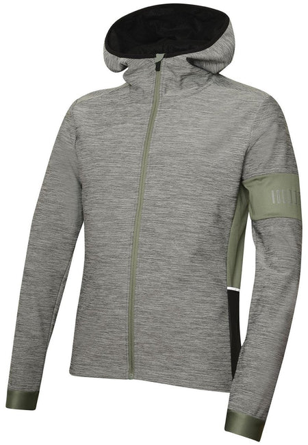 RH+ - 4 Elements All Track Jacke Herren - medium grey melange/ivy green - RH-IZU0104-17M-XXXL - Sportbrands24