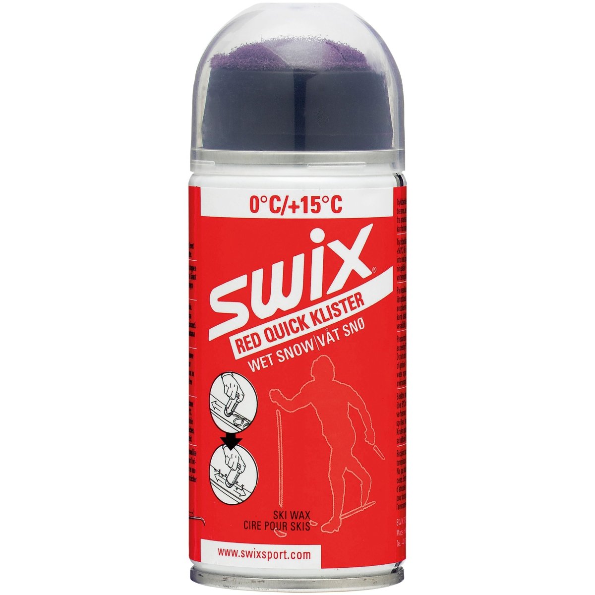 Swix - K70C Red quick klister Klister - K70C Red quick klister 150ml - SX-K70C - Sportbrands24