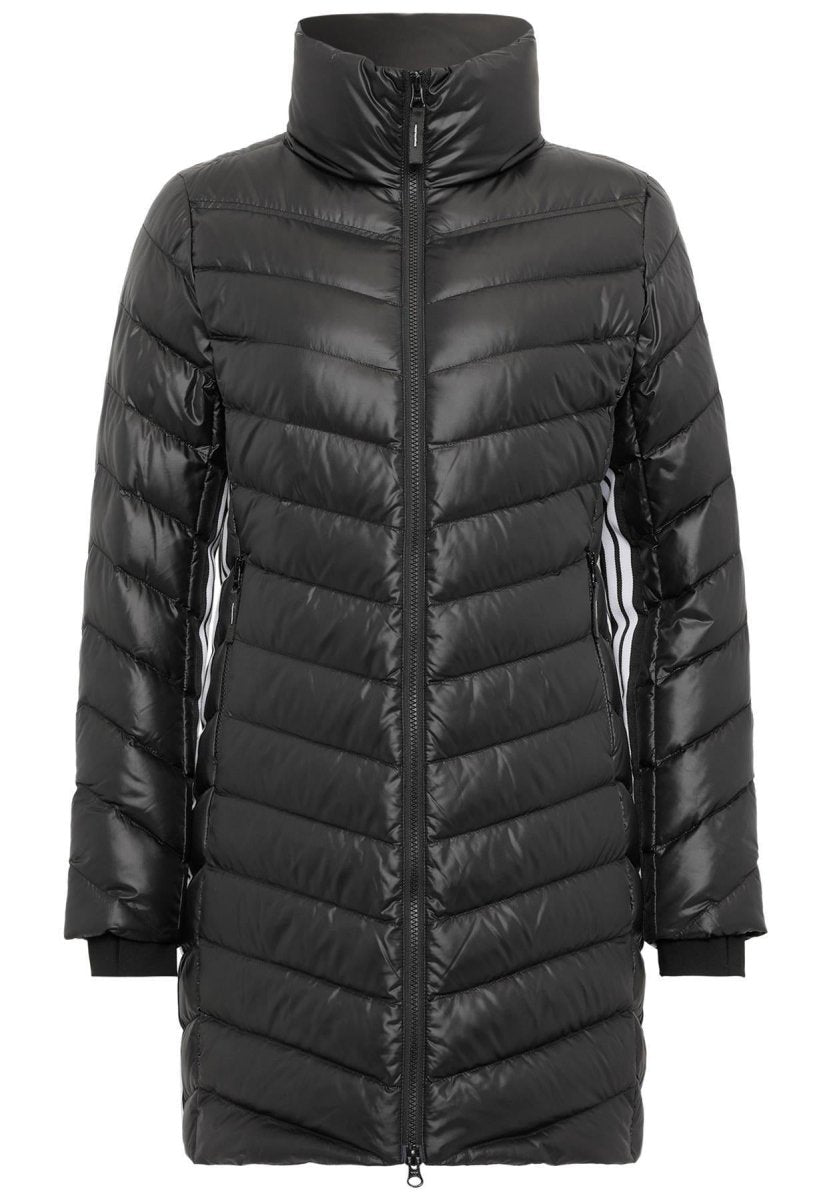 Krimson Klover - Compass Long Down Jacket Daunenjacke Damen - black - KK-F24102-001-XS - Sportbrands24