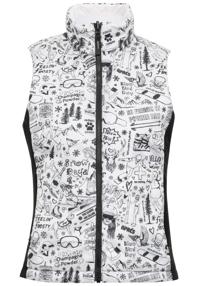 Krimson Klover - Sela Vest Weste Damen - snow - KK-F24116-101-XS - Sportbrands24