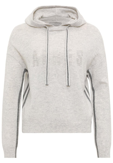Krimson Klover - Après Hoodie Pullover Damen - h. silver - KK-F24403-050-XS - Sportbrands24