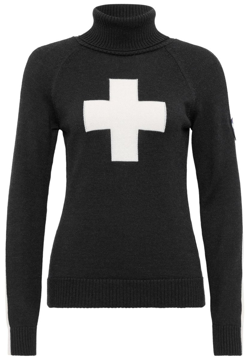 Krimson Klover - Geneva Turtleneck Pullover Damen - h. black - KK-F24702-006-XS - Sportbrands24