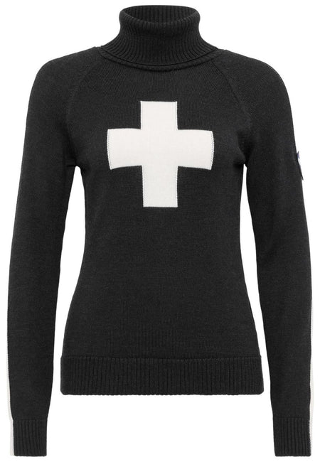 Krimson Klover - Geneva Turtleneck Pullover Damen - h. black - KK-F24702-006-XS - Sportbrands24