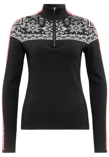 Krimson Klover - Summit Zip Neck Pullover Damen - black - KK-F24709-001-XS - Sportbrands24