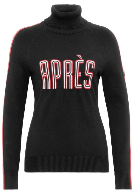 Krimson Klover - Annika Turtleneck Pullover Damen - black - KK-F24720-001-XS - Sportbrands24