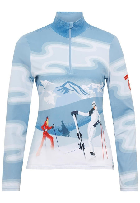 Krimson Klover - Mountain Guides Top Baselayer - Top Damen - blues - KK-F24811-920-XS - Sportbrands24