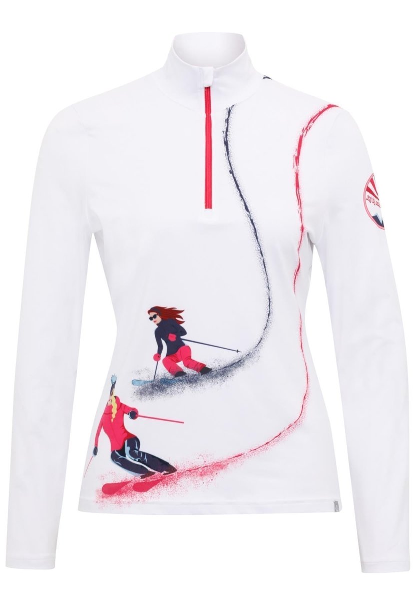 Krimson Klover - Ski Lightning Top Baselayer - Top Damen - white - KK-F24819-951-XS - Sportbrands24