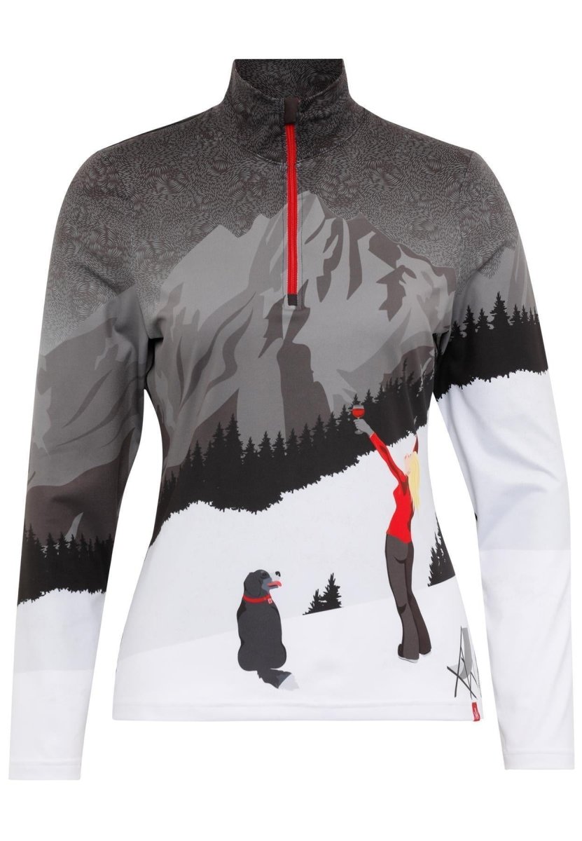 Krimson Klover - Powder Hound Baselayer - Top Damen - greys - KK-F24821-942-XS - Sportbrands24