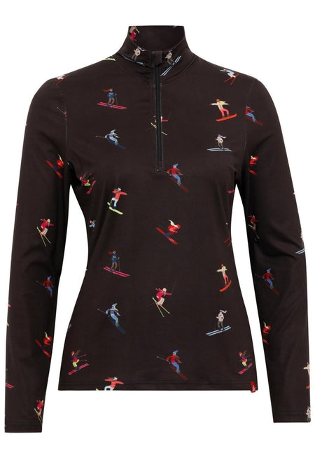 Krimson Klover - Multi Skiers Baselayer - Top Damen - black - KK-F24822-916-XS - Sportbrands24