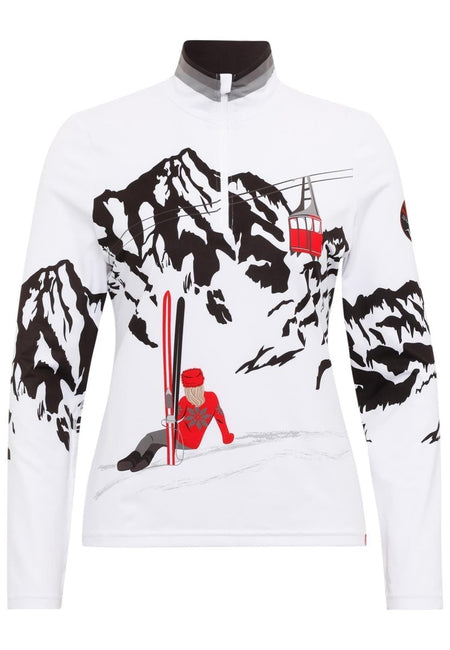 Krimson Klover - Gondola Top Baselayer - Top Damen - white - KK-F24823-937-XS - Sportbrands24