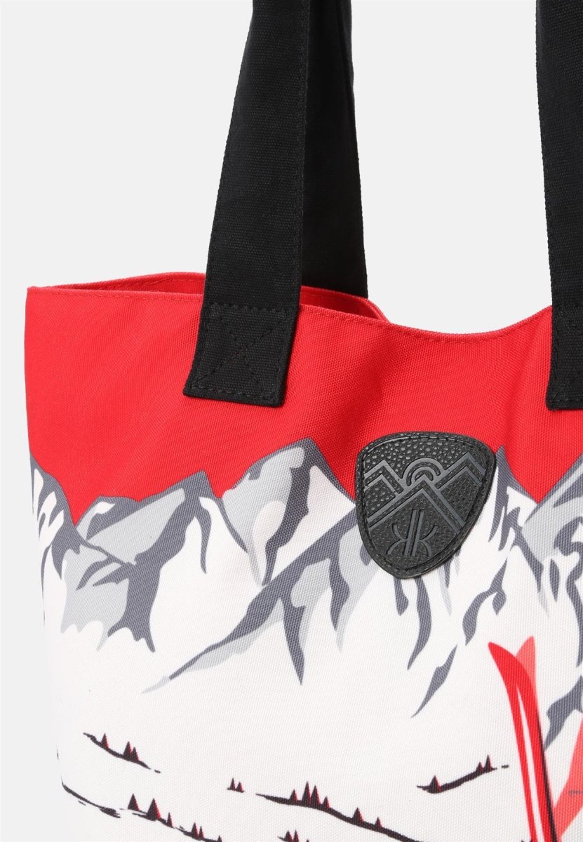 Krimson Klover - Mountain Guides Tote Bag Damen - apres anyone red - KK-F24990-927-OS - Sportbrands24