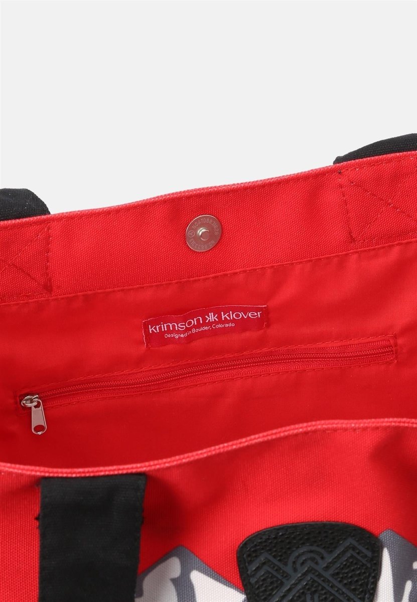 Krimson Klover - Mountain Guides Tote Bag Damen - apres anyone red - KK-F24990-927-OS - Sportbrands24